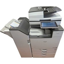 LOW Meter Ricoh IM C3500 Color MFP. Finisher included picture