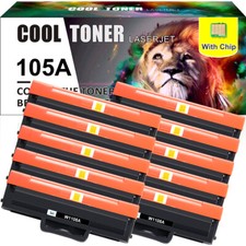 W1105A BK Toner Cartridge Compatible with HP 105A MFP 137fnw 135w 107a 107w Lot picture
