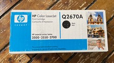 Q2670A HP Color NEW LaserJet Black Print Cartridge 3500 3550 3700 picture
