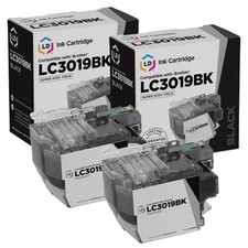 LD Compatible Brother LC3019 / LC3019BK Super High Yield Black Ink 2-Pack picture