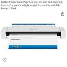 Brother Mobile Color Page Scanner, DS-620, Fast Scanning Speeds, Compact picture