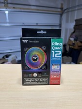 Thermaltake TT Premium Riing Quad 12 RGB Radiator Fan CL-F088-PL12SW-C picture
