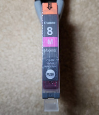 Genuine Canon CLI-8M Ink Cartridge - Magenta - Original Sealed Wrap picture