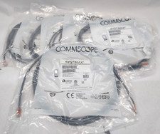 5-Pack Commscope CPC3312-03F010 GS8E Modular Patch Cord 10 Ft   RJ45 to RJ45 picture