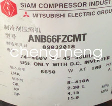 1PCS Mitsubishi Compressor  ANB66FZCMT new Shipping DHL or FedEX picture