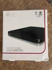 LG Ultra Slim Portable DVD Writer Drive: Model GP65NB60, USB 2.0, +/-RW (Open) picture