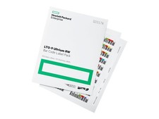 HPE LTO-9 Ultrium RW Bar Code Label Pack (Q2017A) picture