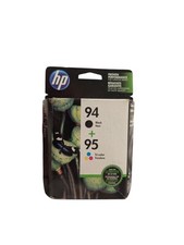 HP 94 & 95 Combo Pack Inkjet Black & Color Ink Print Cartridges Exp picture