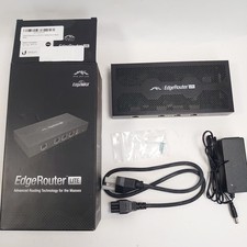 Ubiquiti Networks EdgeRouter Lite ERLite-3 3-Port Gigabit Router w/PSU and box picture