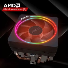 AMD New Ryzen Wraith Cooler Wraith Prism Fan Original 4 PIN Can support R3 R5 R7 picture