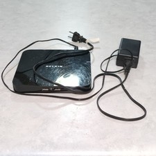 Belkin F5L009 Ver.2 Powered Network USB Hub, 1:4 Splitter, USB & Ethernet, Black picture
