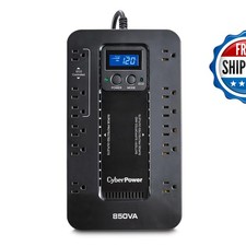 CyberPower EC850LCD Ecologic UPS Battery Backup And Surge Protector picture