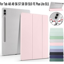 Flip Leather Case Cover For Samsung Galaxy Tab A8 A9 S6 S7 S8 S9 S10 S11 Tablet picture