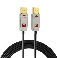 Ruipro Displayport Cable 1.4 8K Fiber Optic Dp Cable 65Ft Supports 32.4Gbps picture