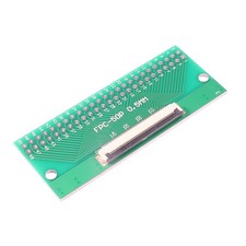 FFC FPC 50 Pin 0.5mm Pitch to DIP 2.0mm PCB Converter Board Couple Extend picture