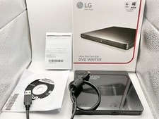 LG GP55EX70 Ultra Slim Portable DVD Writer with M-DISC Support - Black picture