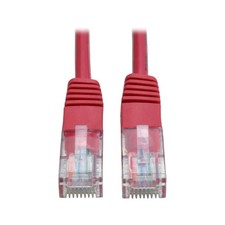 Tripp Lite Cat5e 350MHz Molded Patch Cable (RJ45 M/M) - Red, 5-ft.(N002-005-RD) picture