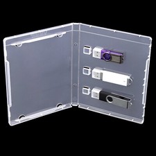 2pcs Plastic USB Flash Drive Packaging Pendrive Protector Case 3 USB-Stick Box picture