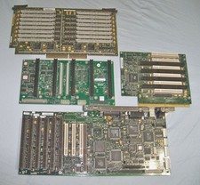 HP COMPAQ Vintage Riser IO Cards + SCSI Backplane + Expansion Board Lot -TESTED picture