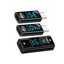 10Gbps 3pcs/lot Type-C Smart LED Display USB-C Female to USB Type-A 8P Adapter picture