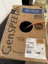 GenSPEED 6 Cat 6 Non-Plenum Orange Cable 750 Ft picture