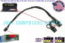 HPE ProLiant Gen10 Dual 8-pin PCI-E AMD Radeon Pro V340 GPU Cable P/N:P03849-B21 picture