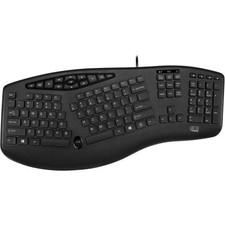 Adesso TruForm Media 160 - Ergonomic Desktop Keyboard (akb-160ub) (akb160ub) picture