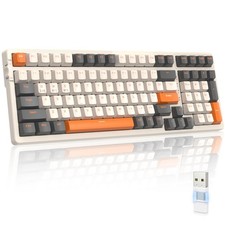 MAGIC-REFINER RK96 Wireless Mechanical Keyboard, Dual Mode 2.4G/BT5.0 2-in-1 ... picture