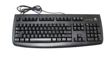 LOGITECH 967973-0403 Black 104 Normal Keys PS/2 Standard Deluxe 250 Desktop picture