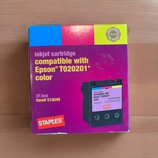 Inkjet Cartridge Compatible With Epson T020201* Staples Color Ink Cartridge picture