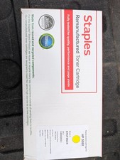 New Open Box HP 508X High Yield Yellow REMAN LaserJet Toner Cartridge, CF362X  picture