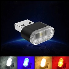 Car Mini USB LED Atmosphere Lights Car Interior Neon Decorative Lamp Emergency L picture