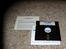 Designer Series Print Magic Preview Disk Apple IIe, IIc and IIgs on 5.25