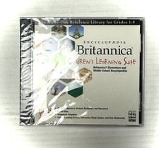 Britannica Children’s Learning Suite Encyclopedia Reference Library CD ROM picture