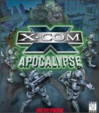 X-COM Apocalypse + Manual PC CD future Earth alien war squad based strategy game picture