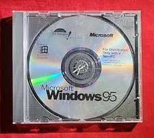 VINTAGE 1995 MICROSOFT WINDOWS 95 OS ( CD, 1995 ) picture
