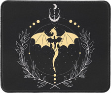 Dragon Mouse Pad, Cute and Cool Square Mousepad,9.5 X 7.9 Inch Waterproof picture