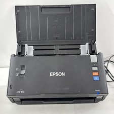Epson DS-510 Desktop Color Document Scanner J341A Duplex Sheetfed  ADF W/ Cables picture