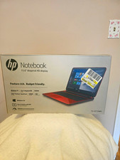 BRAND NEW HP Notebook 15-F272WM 15.6in Win10 Intel Pentium 4GB RAM 500GB HDD Red picture