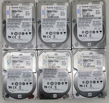 Lot of 6 IBM 500GB 7200 RPM 2.5