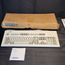 Vintage IBM Model M Mechanical Keyboard Box Manual 1999 Buckling Springs UK picture