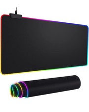 For RGB LED Extra Large Gaming Mouse Pad Oversized Glowing14 Light Modes 31.5x12 picture