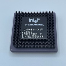 Intel OverDrive Prozessor ODP486SX-25 SZ800 1989 80’s C3270355 B1 picture