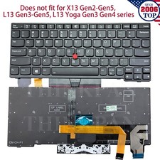 New US Keyboard Backlit for Lenovo ThinkPad X13 Gen1 L13 Gen2 L13 Yoga Gen2 picture