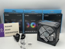Set of 3 Lian Li SL-INFINITY Fluid Dynamic Bearing 140mm Case Fan - Black picture