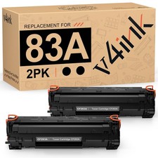 v4ink Compatible CF283A Toner Cartridge Replacement for HP 83A CF283A for us... picture