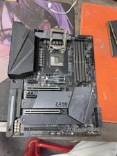 GIGABYTE Z490 AORUS PRO AX WiFi motherboard LGA1200 DDR4 128G HDMI ATX Tested ok picture