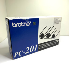 Brother PC-201 Printing Cartridge Genuine OEM New Open Box Fax Ribbon PC201 picture