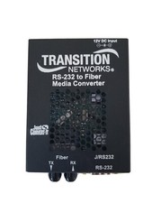 TRANSITION NETWORKS J/RS232-TF-01, RS-232 TO FIBER MEDIA CONVERTER picture
