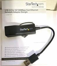 StarTech.com USB2100 USB 2.0 to RJ-45 10/100Mbps Fast Ethernet Adapter picture